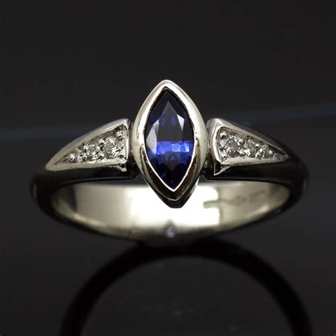 A Beautifully Unique Sapphire Ring From Julian Stephens In Brighton