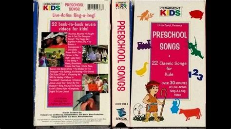 Cedarmont Kids Preschool Songs Cd