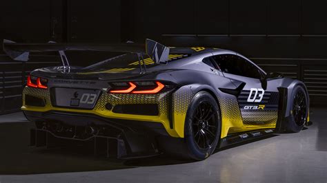 2023 Chevrolet Corvette Z06 GT3 R Achtergronden En HD Wallpaper Car