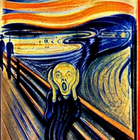 Prompthunt The Scream By Edvard Munch Japanese Landscape In