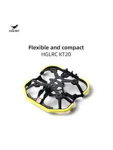 HGLRC Cuadro De Fibra De Carbono Para Drones Cinewhoop Piezas De