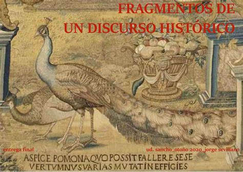 Fragmentos De Un Discurso HistÓrico By Sevi Issuu