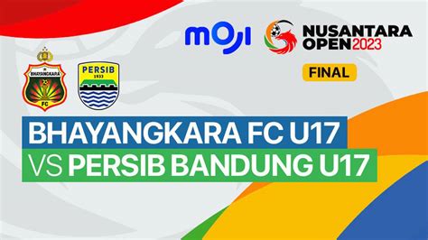 Final Bhayangkara Presisi Indonesia Fc U Vs Persib Bandung U