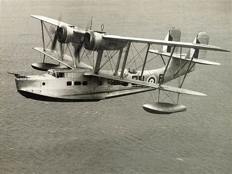 1934 Royal Air Force Raf Supermarine Stranraer Twin Engined Piston