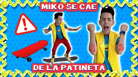 MIKO SE CAE DE LA PATINETA SHOW PIEDRA PAPEL O TIJERA ACCIDENTE EN