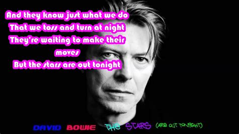 David Bowie The Stars Are Out Tonight Youtube