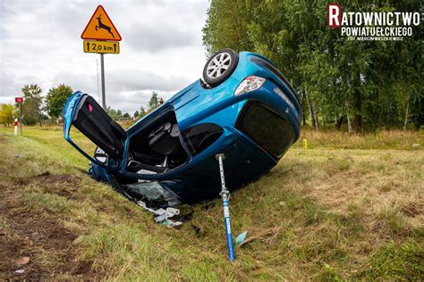 Wypadek Na Dk Samoch D Osobowy Zderzy Si Z Ci Ar Wk Kobieta