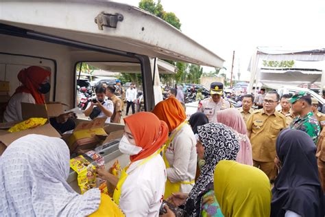 Hani S Rustam Laju Inflasi Turun Operasi Pasar Murah Terus Digelar