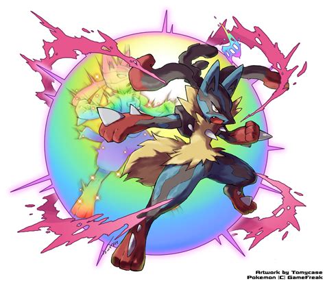 Lucario Mega Evolve Artwork Unofficial By Tomycase On DeviantArt