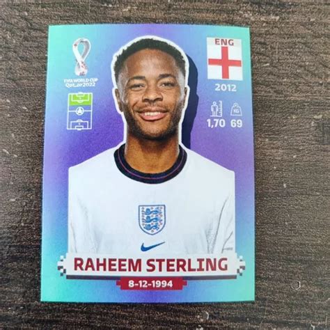 Raheem Sterling Lamina Mundial Qatar Panini En Venta En Santiago