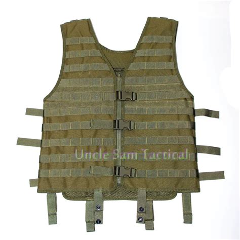 Molle chaleco táctico Airsoft para senderismo caza pesca al aire