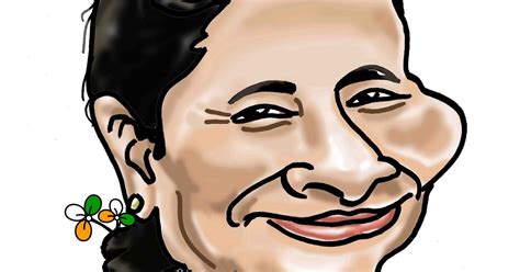 Nishu's World of Caricatures: Mamata Banerjee ( 2017 )