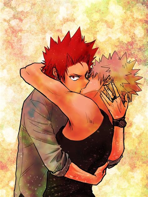 Bakugou Katsuki × Kirishima Eijirou Tododeku Kirishima Eijirou Herois