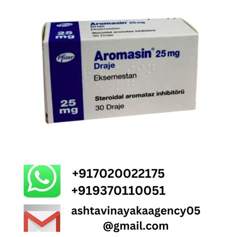 Aromasin Exemestane 25 Mg Tablets At Rs 300box Gandhibagh Nagpur