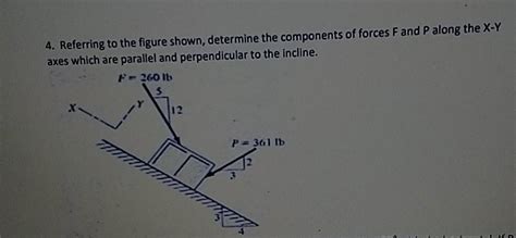 Solved 4 Referring To The Figure Shown Determine The Chegg