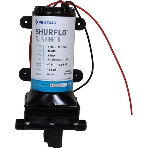 Shurflo Aqua King Ii Premium 40 Fresh Water Pump 28 Bar