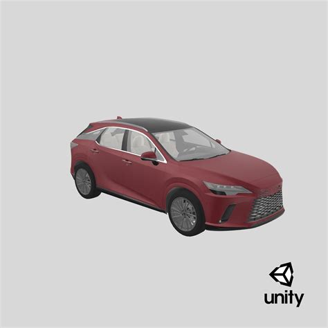 Crossover Simple Interior Red 3D Model $99 - .gltf .obj .ma .max .upk ...