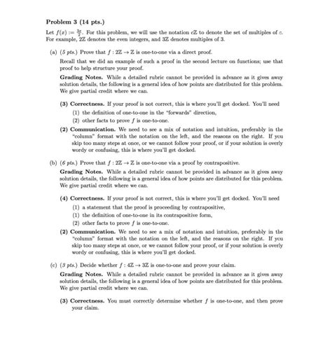 Solved Problem 3 14 Pts Let F X 23x For This Problem