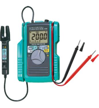 Kyoritsu R Digital Multimeter With Ac Dc Clamp Sensor Tools And