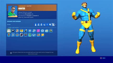 How To Make X Men Cyclops Skin Now Free In Fortnite Unlock Super Hero