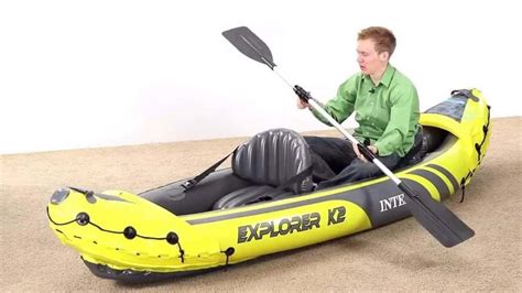 Kayak Hinchable Intex Explorer K Para Personas Cap Kg D Nq Np