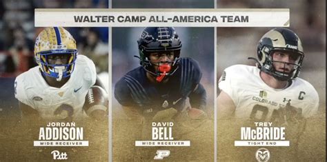 2021 All America Team Walter Camp Football Foundation