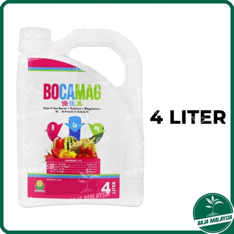 Farmcochem Bocamag Baja Foliar Boron Calcium Magnesium Baja Air