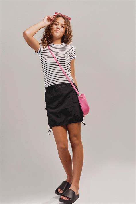 Parachute Mini Skirt