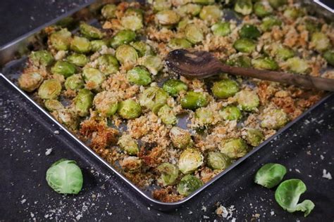 Rosenkohl Aus Dem Ofen Mit Parmesan Und Semmelbr Sel