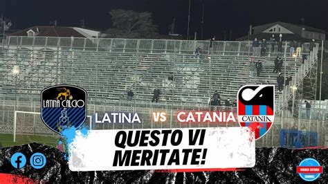 Salotto Rossazzurro Post Partita Latina Catania Youtube