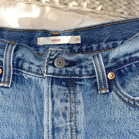 Free People Levis Wedgie Icon High Rise Jeans Gem