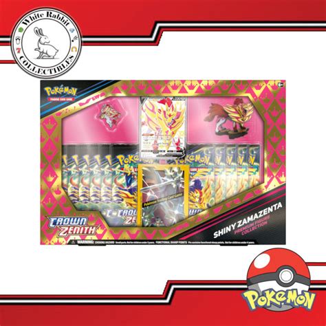 [pokemon] [box] Crown Zenith Premium Figure Collection Shiny Zamazenta Lazada Ph