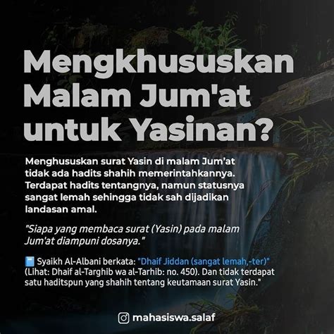 Mahasiswa Mengaji On Instagram Apa Yang Disyariatkan Dibaca Pada