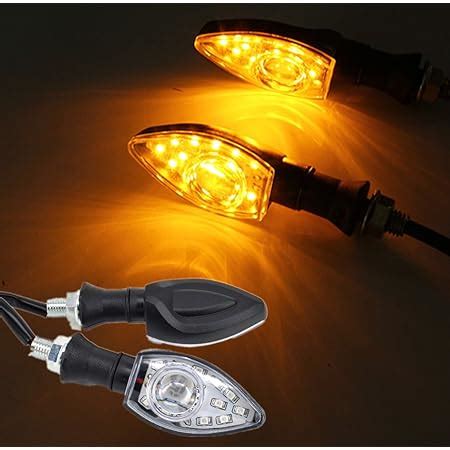 Led Blinker Blinkerleuchte Set Satz Oval Chrom E Gepr Ft F R Roller