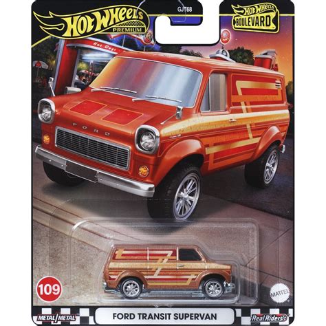 Mattel Hot Wheels Boulevard Ford Transit Super Van GJT HRT Toys Shop Gr