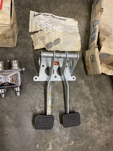 NOS Ansen Hanging Clutch And Brake Pedals With Chrome MC The H A M B