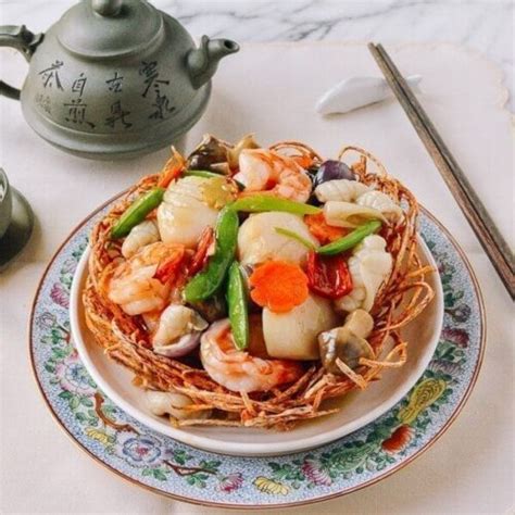 Chinese Seafood Bird Nest - The Woks of Life