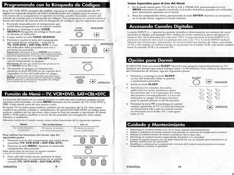 Manual De CÃƒÂ³digos Para Control Universal