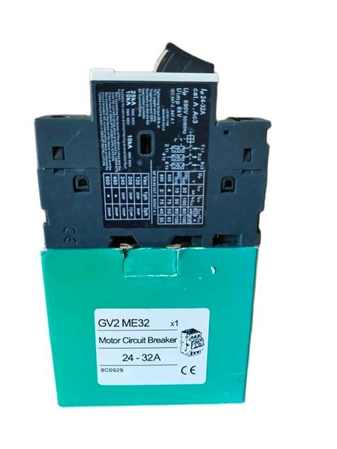 Motor Starter Gv2 Me10c 4 63a Motor Protector Motor Circuit Breaker