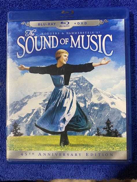 The Sound Of Music Blu Ray DVD 2010 3 Disc Set 45th Anniversary