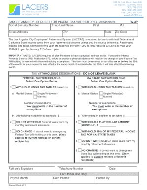 Fillable Online Lacers Lacers Forms For Active Members Lacers Fax