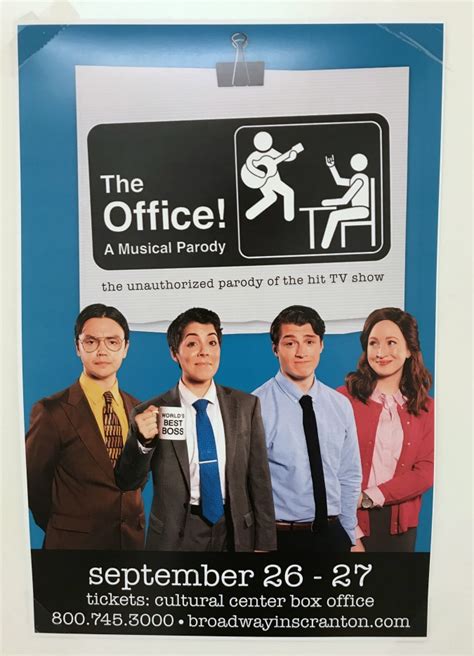 love, laurie: "the office" musical . . . in scranton!