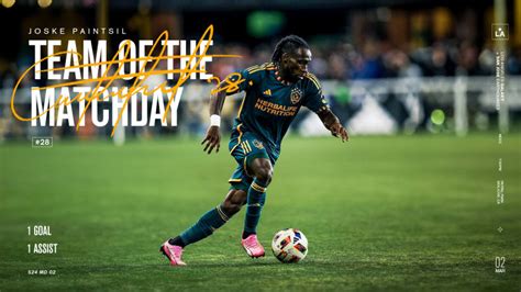 LA Galaxy Forward Joseph Paintsil Named To MLS Team Of The Matchday