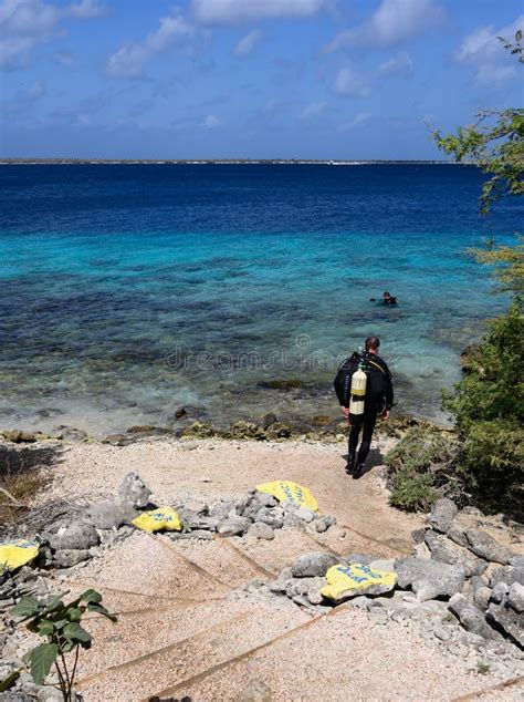 The Dutch Caribbean Scuba Diving Island Of Bonaire Editorial Image