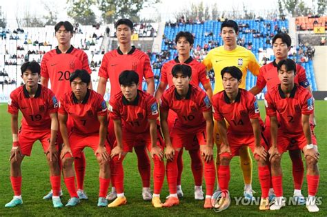 U20월드컵 한국 이르면 조별리그 3차전 시작 전에 16강 확정 연합뉴스