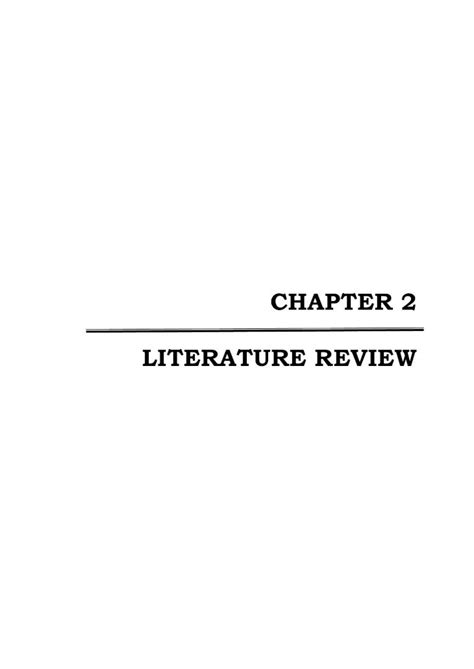 PDF CHAPTER 2 LITERATURE REVIEW Shodhganga A Shodhganga