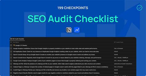 Master Your SEO Strategy with Our SEO Audit Checklist!