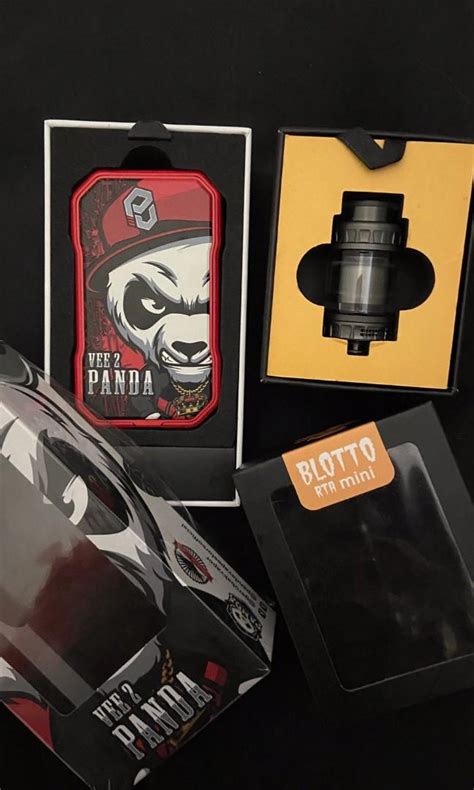 Vape Panda Vee2 Blotto RTA Mini Serba Serbi Others Di Carousell