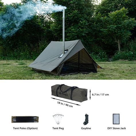 Chalet Camping Hot Tent Solo Winter Camping Tent Pomoly New Arrival