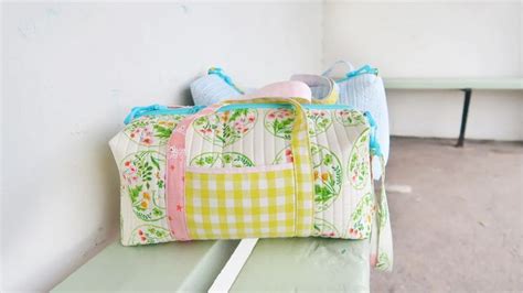 Easy Duffle Bag Sewing Pattern | Diy duffle bag, Duffle bag patterns ...